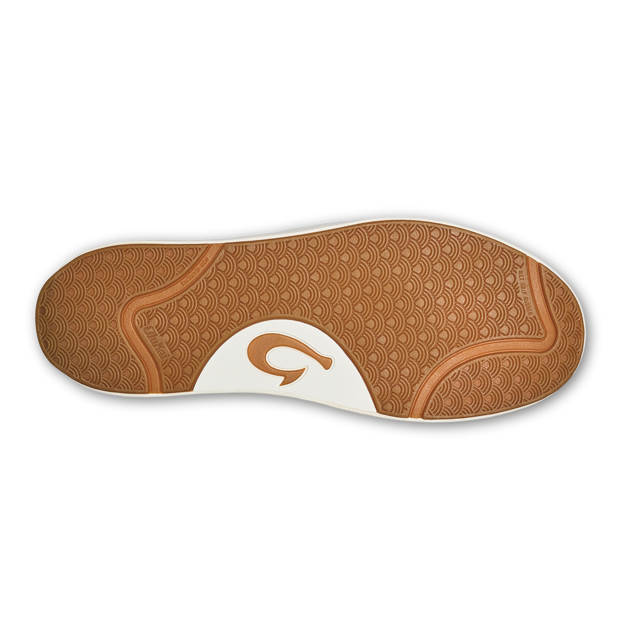 OluKai Lae‘ahi Lī ‘Ili Men's Leather Sneakers - Bright White