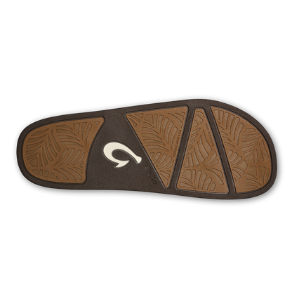 OluKai Hila Heu Women’s Slide Slipper Sandals - Tan