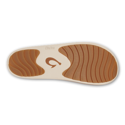 OluKai Pūpū Mua Women’s Shearling Mule Slipper - Pink Sea Salt